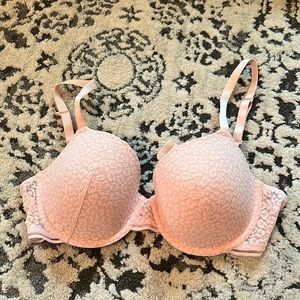 Auden pink/cheetah bra